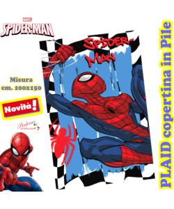 SPIDER-MAN Copertina PLAID in PILE multiuso MV1431