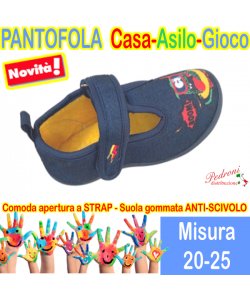 PANTOFOLA bimbo CASA-ASILO-GIOCO art.GD3229 Tg.20/25Var.C