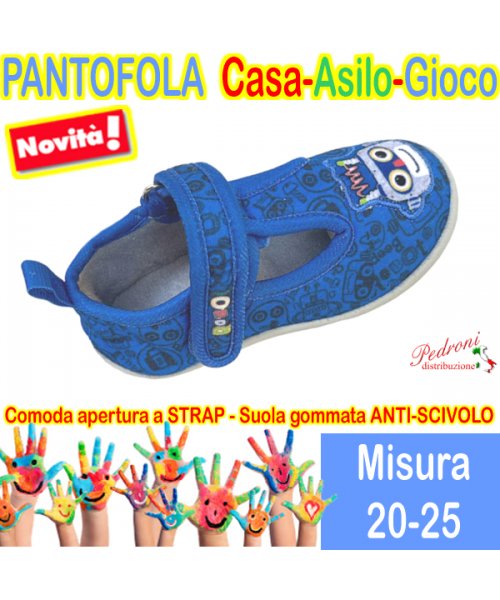 PANTOFOLA bimbo CASA-ASILO-GIOCO art.GD3229...