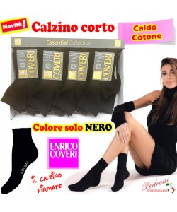 COVERI Calza CORTA ragazza CALDO COTONE MARA-NW1NE Tg.36/41