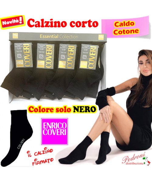 COVERI Calza CORTA ragazza CALDO COTONE...