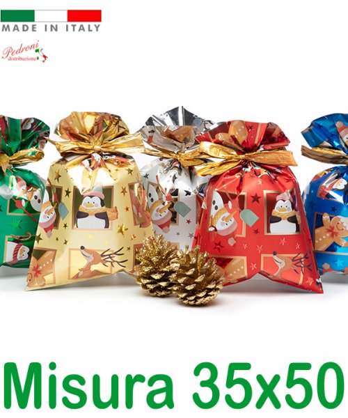 *FESTIVITA'* BUSTA per CONFEZIONI REGALO...