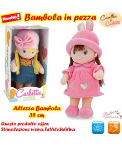 *CAMILLA e CARLOTTA*Bambola in Pezza 68813 VARIANTE A (+18 mesi) - 31187