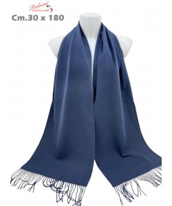 SCIARPA unisex INVERNALE AM-5110 cm.30x180 Navy Blue-34