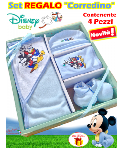 *DISNEY* SET REGALO da 4 Pezzi art.WR6001 MICKEY