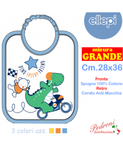 ASILO Bavaglia ELLEPI RETRO CERATO AD9575 cm.28x36 GRANDE