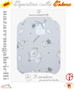 Copertina CULLA Cotone PIQUET DISEGNATA NG-262 Grigio