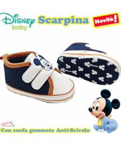 *MICKEY* DISNEY Scarpina BABY Tg.16-17-18 art.W4-2179