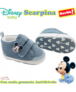 *MICKEY* DISNEY Scarpina BABY Tg.16-17-18 art.W4-2183