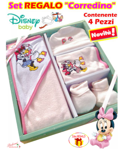 *DISNEY* SET REGALO da 4 Pezzi art.WR6000 MINNIE