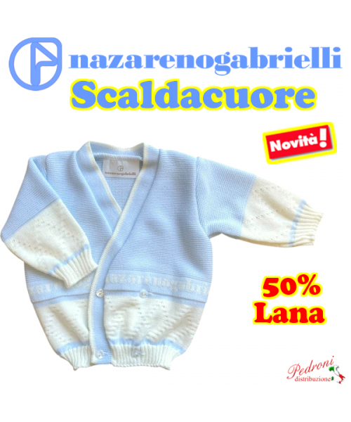 * SCALDACUORE * NEONATO Misto Lana NG750/4...