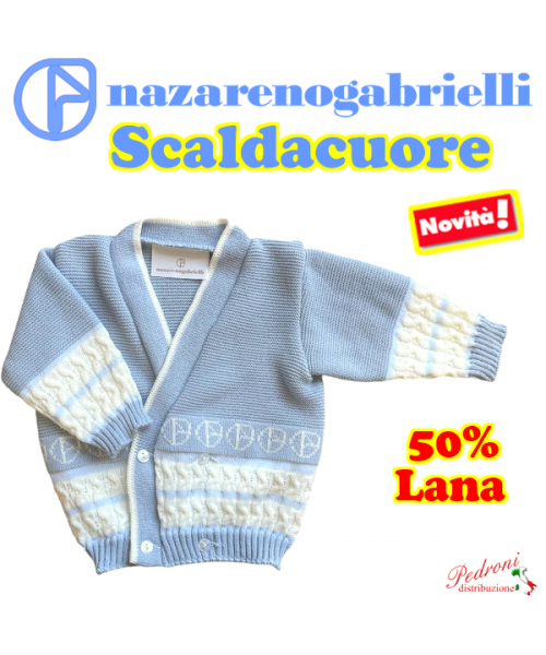 * SCALDACUORE * NEONATO Misto Lana NG750/6...