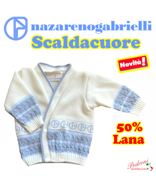 * SCALDACUORE * NEONATO Misto Lana NG750/6...