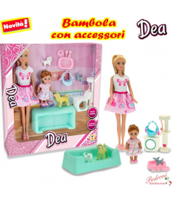 *DEA* BAMBOLA CON ACCESSORI IL PET SHOP DI DEA 80677 (+3 anni)