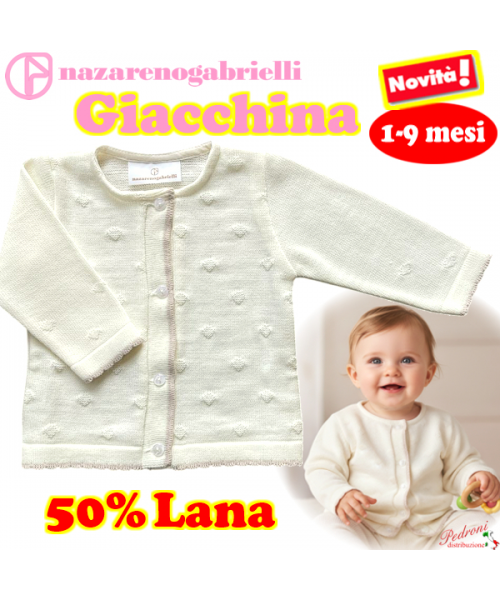 * GIACCHINA * NEONATA Lana NG743/5...