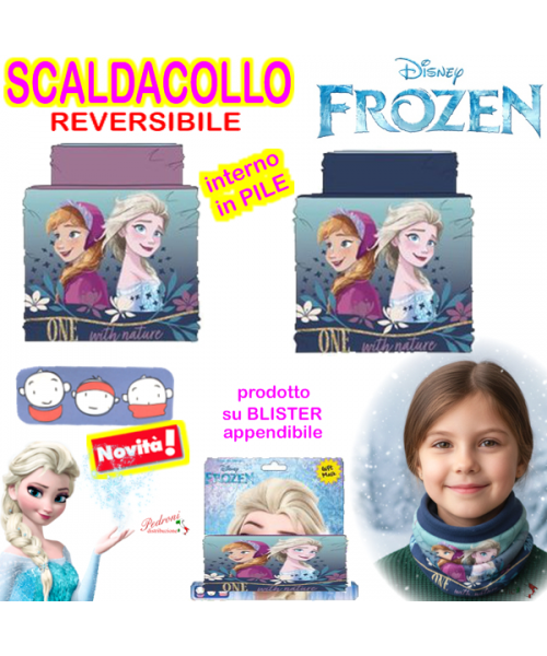 FROZEN scaldacollo MULTIUSO reversibile FR4014...