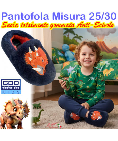 * PROMO * PANTOFOLA maschio GD4601 Tg.25/30...