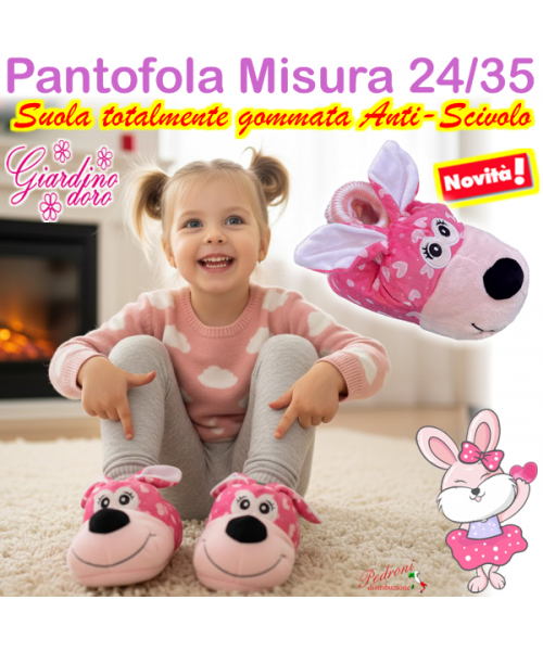 * STOCK * PANTOFOLA-BABUCCIA bambina Tg.24/35...