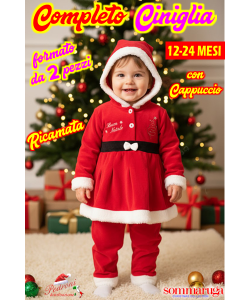 *NATALE* Sommaruga COMPLETO CINIGLIA Art.S113/2-B -12/24 Mesi