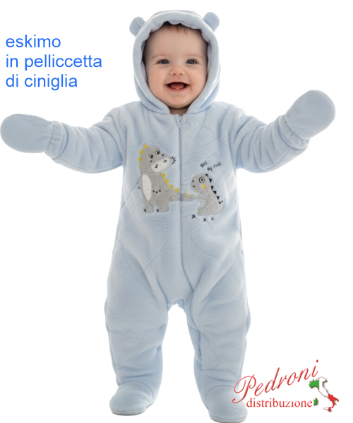 ESKIMO BABY URCHIN BB5886 CIELO 0/18 Mesi