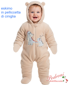 ESKIMO BABY URCHIN BB5886 BEIGE 0/18 Mesi
