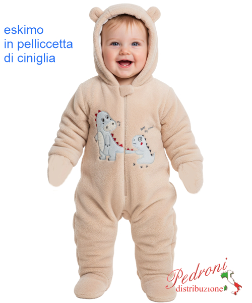 ESKIMO BABY URCHIN BB5886 BEIGE 0/18 Mesi