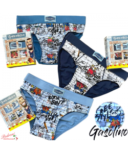 GASOLINO Slip bimbo COTONE art.U3845/F TAGLIE A SCELTA