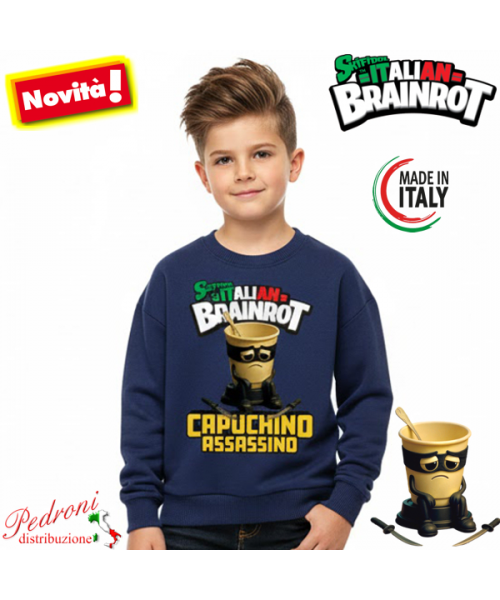 STOCK *SKIFIDOL* ITALIAN BRAINROT Felpa 4/12...