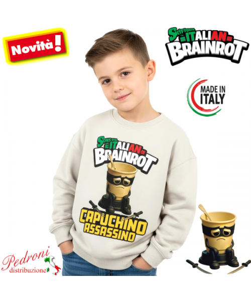 STOCK *SKIFIDOL* ITALIAN BRAINROT Felpa 4/12...