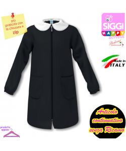 SIGGI Grembiule SCUOLA bambina art. 37GR1969 NERO