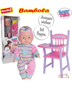 *BABY TEO* BAMBOLA CON SEGGIOLONE 80460 (+3 anni)