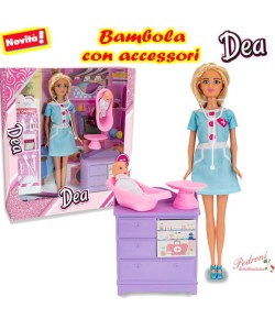 *DEA* BAMBOLA PEDIATRA CM 29 80678 (+3 anni)