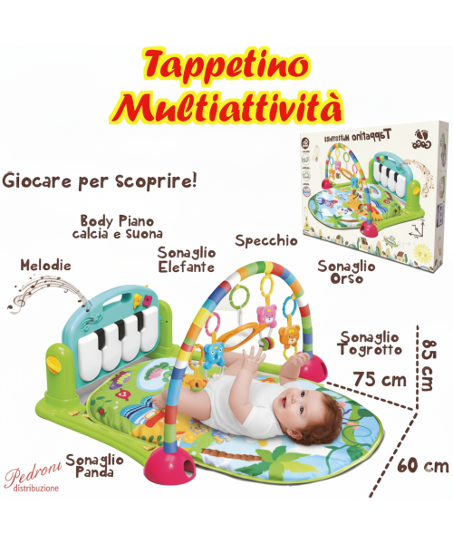*LINEA GOGO* TAPPETINO MULTI ATTIVITA' 80487...