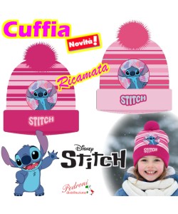 STITCH Cuffia bimba PON-PON Art.ST1963 in 2 colori