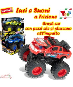 *PLAYCITY * CRASH CAR A FRIZIONE 80151 3 modelli (+3 anni)