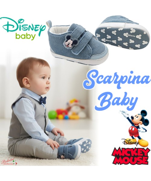 *MICKEY* DISNEY Scarpina BABY Tg.16-17-18...