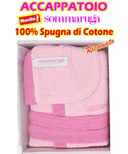 *SOMMARUGA* Accappatoio SPUGNA COTONE S101F 6/10 Anni LP/F