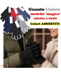 *PRIMO PREZZO* Guanto Ragazzo/a "MAGICO" art.D-53 COLORI ASS.