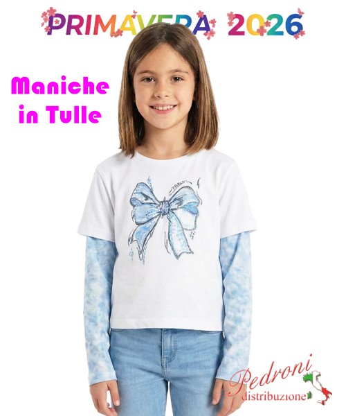 P.*STOCK*Maglia m/l bambina LOLLITOP Bb241...