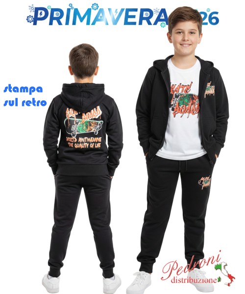 P.*STOCK*Tuta bambino SMALL GANG D8429...