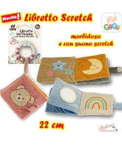 *LINEA GOGO*LIBRETTO SOFT ORSETTO 39592 IN 3 COLORI (+0 mesi)