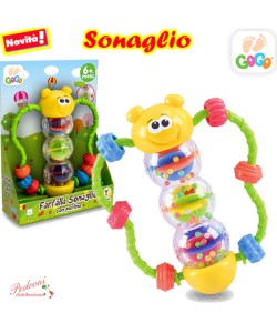 *LINEA GOGO*FARFALLINA CON SONAGLIO 80860 (+6 MESI)