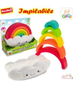 *LINEA GOGO* LA NUVOLETTA ARCOBALENO IMPILABILE 80866 (+6 MESI)