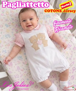 Les Jolies PAGLIACCETTO COTONE LJ 238.85 BIANCO