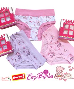 E M Y Slip bambina COTONE Art.B2992 TAGLIE A SCELTA