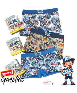 GASOLINO Boxer bambino COTONE art.U3860/F TAGLIE A SCELTA