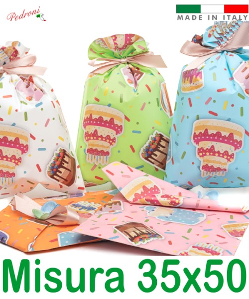 BUSTA per CONFEZIONI REGALO art.CAKES Cm.35x50