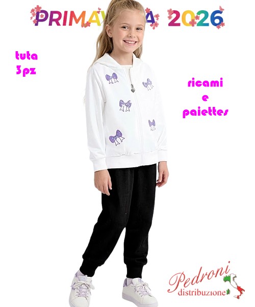 P.*STOCK*Tuta bambina HOPE STAR AF2635...