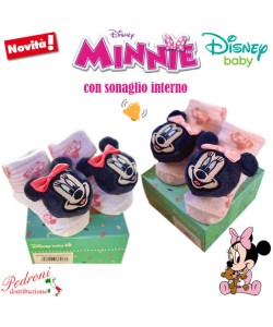 * NOVITA' * MINNIE Babbuccia "3D"in COTONE W2 2025 in 2 varianti