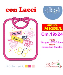 ELLEPI Bavaglia Spugna RETRO CERATO AD9567 cm.19/24 MEDIA